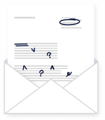 Resume in envelope